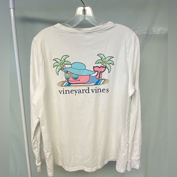 Vineyard Vines Long Sleeve Pocket Tee- Women’s - Picture 3 of 4